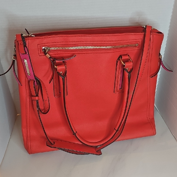 Stella & Dot Handbags - Stella & Dot Vibrant Red Tote Bag